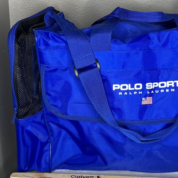 Polo Ralph Lauren Sport Blue Duffel Bag - Picture 3 of 12